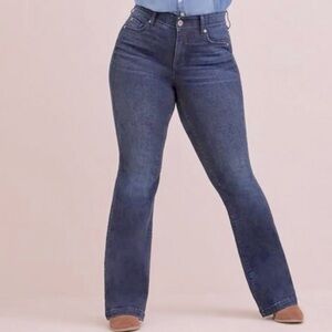 TORRID Luxe Slim Boot Super Stretch Mid-Rise Jeans 26S